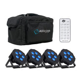 ADJ Mega Hex PAR Slim Uplighter (Paket 1)